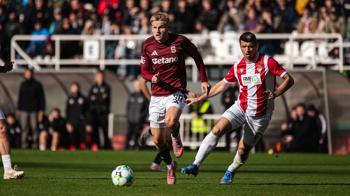 Konečně! Velký talent Sparty překonal těžké období a je zpět. Trenér vtipkuje: Byl na nás naštvaný
