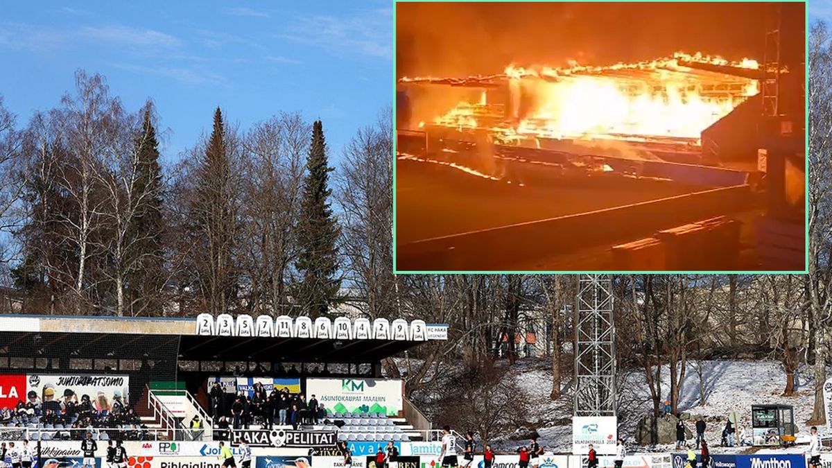 Zničující tragédie pro klub. Stadion v plamenech, k požáru se přiznal 15letý kluk