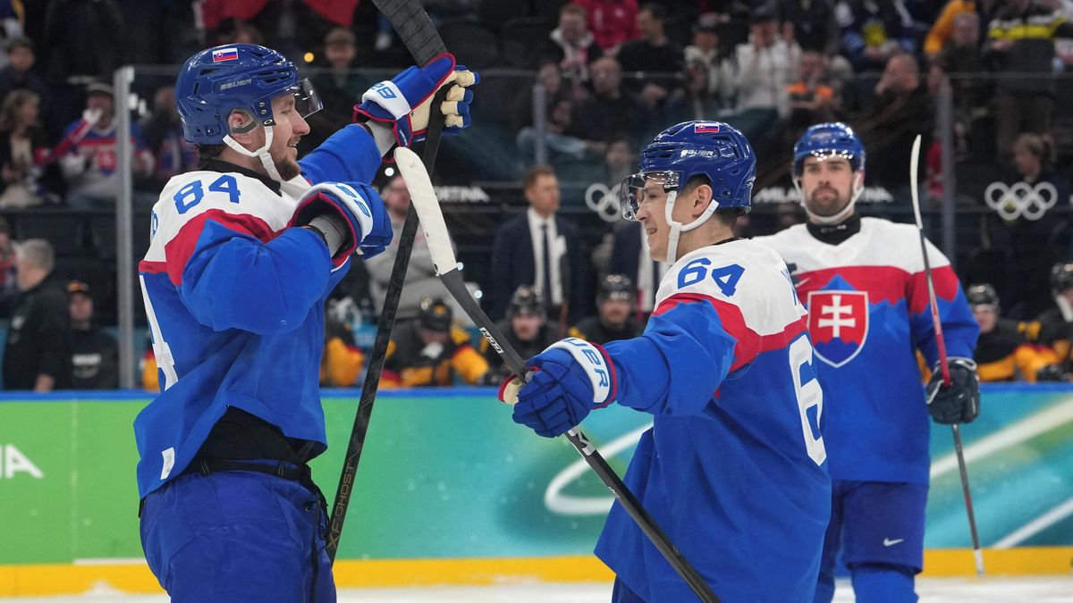 Slovensko v euforii. Hokejisté prošli přes Němce do semifinále