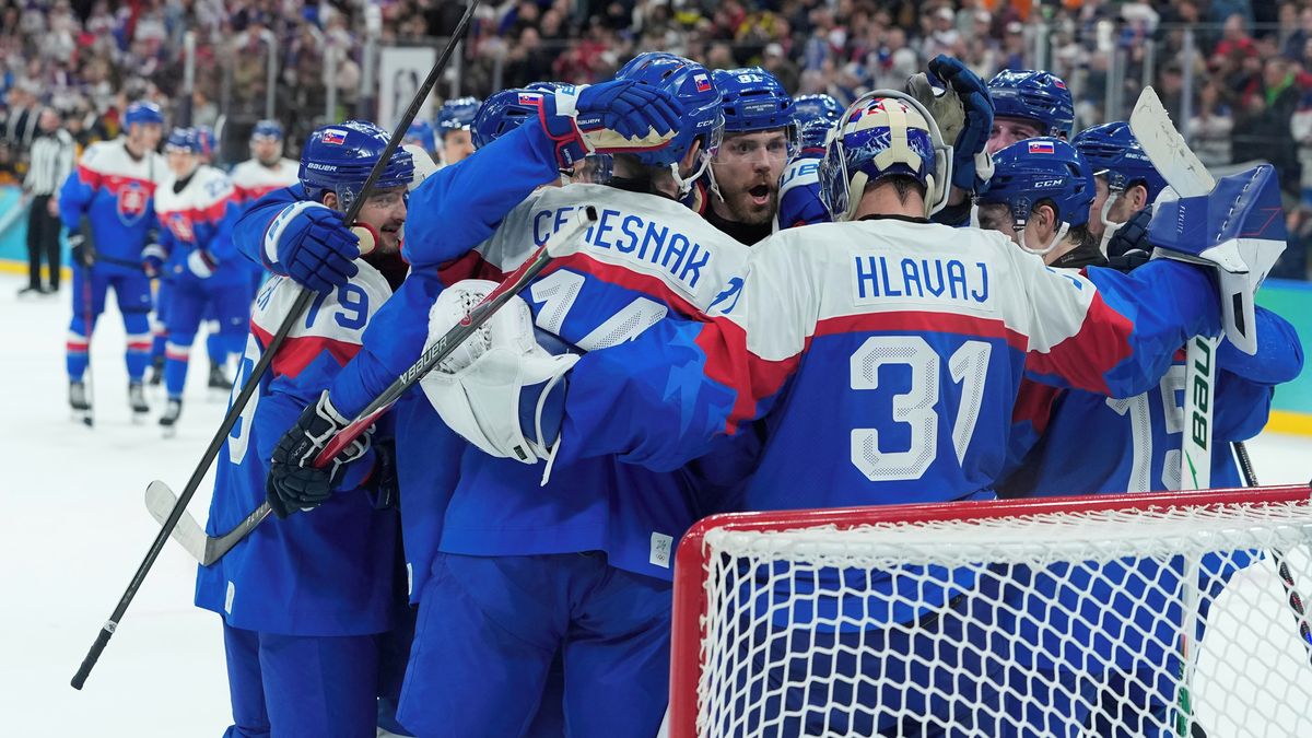 Slovensko v euforii. Hokejisté prošli přes Němce do semifinále