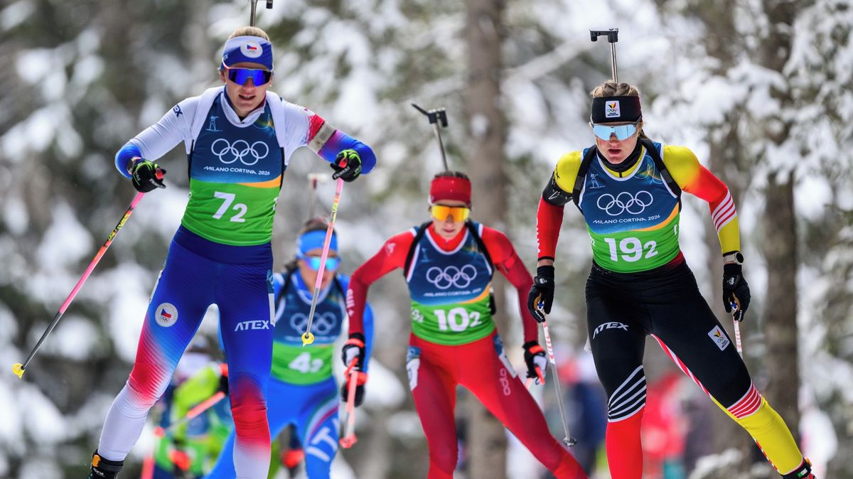 BIATLON ONLINE: Výborně, Voborníková stoupá pořadím. Češky bojují o medaili