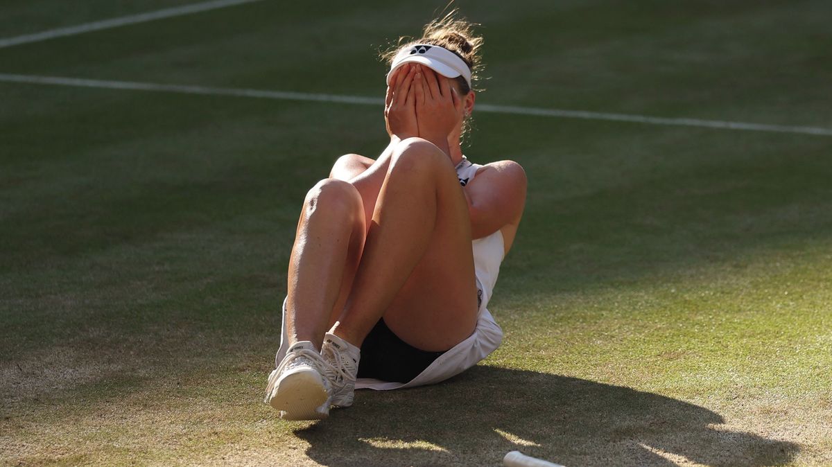 Nosková ovládla české finále Wimbledonu a slaví premiérový grandslamový titul