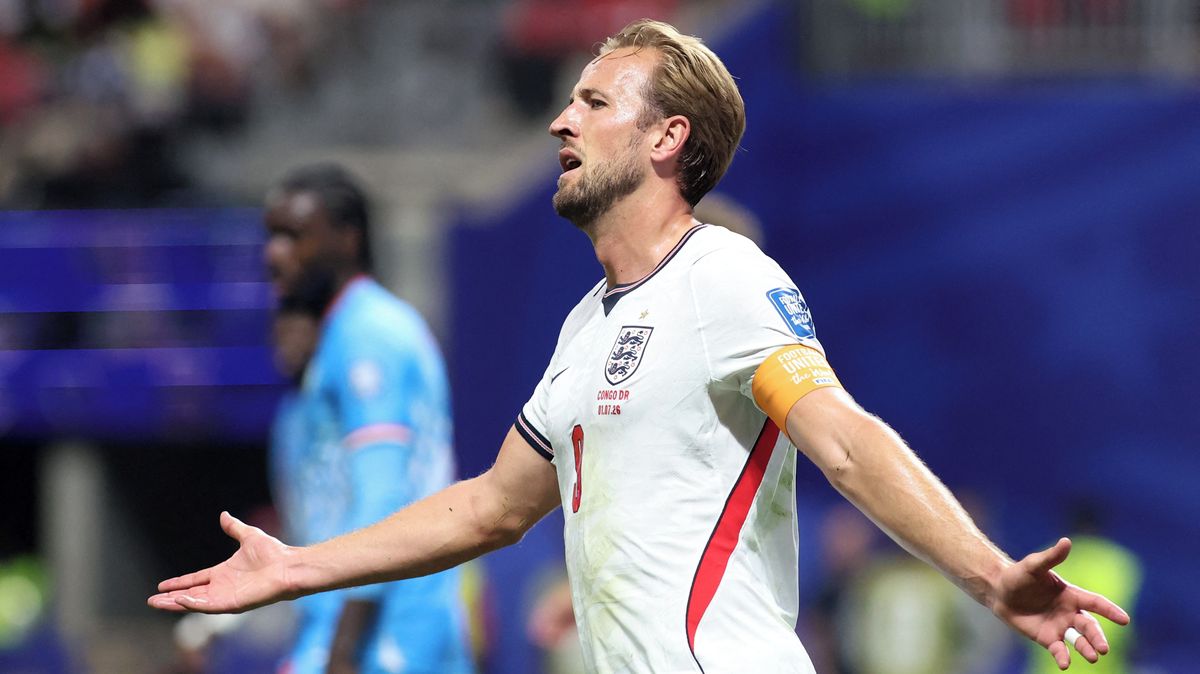 FOTBAL ONLINE: Anglie v euforii! Kane proti outsiderovi zařizuje vyrovnání