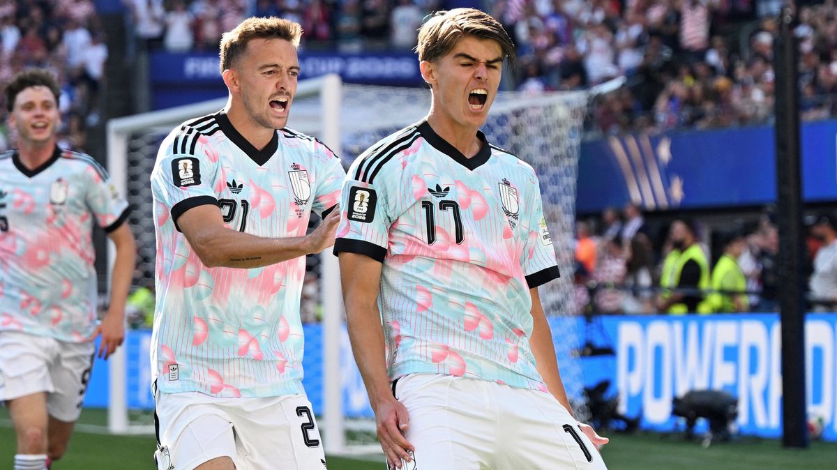 FOTBAL ONLINE: Blesková odpověď! Belgičané znovu vedou