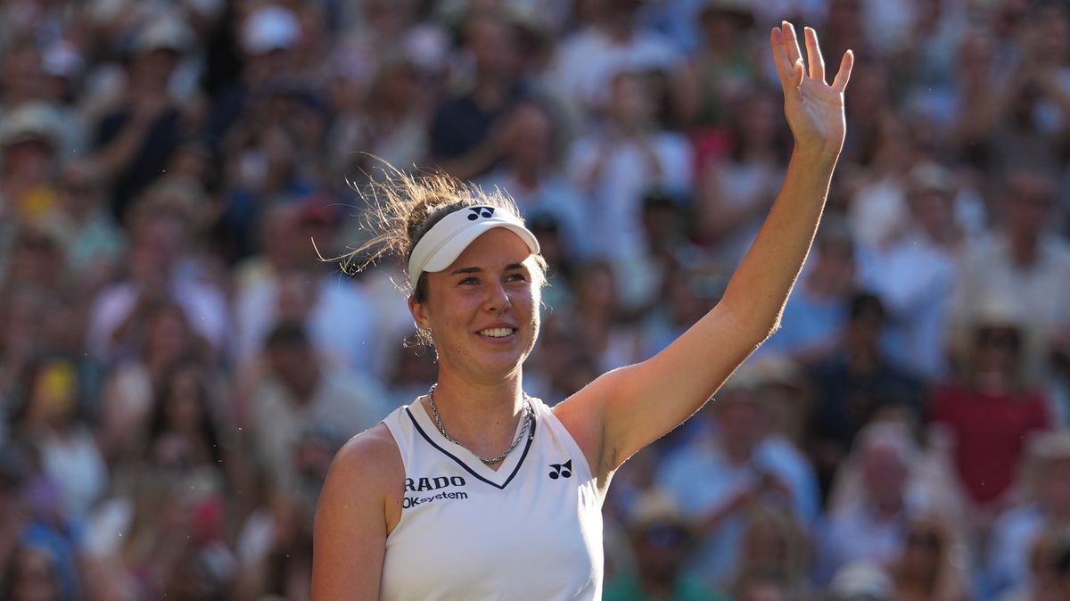 Wimbledonský tanec šampionů. Nosková okouzlila nejen na kurtech
