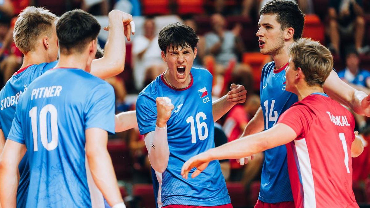 Zlatá fantazie! Mladí čeští volejbalisté ovládli mistrovství Evropy