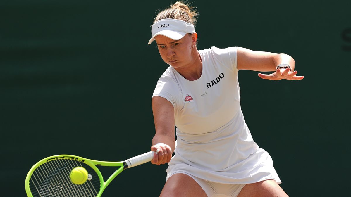 TENIS ONLINE: České derby o čtvrtfinále Wimbledonu! Krejčíková přežila první těžké chvíle