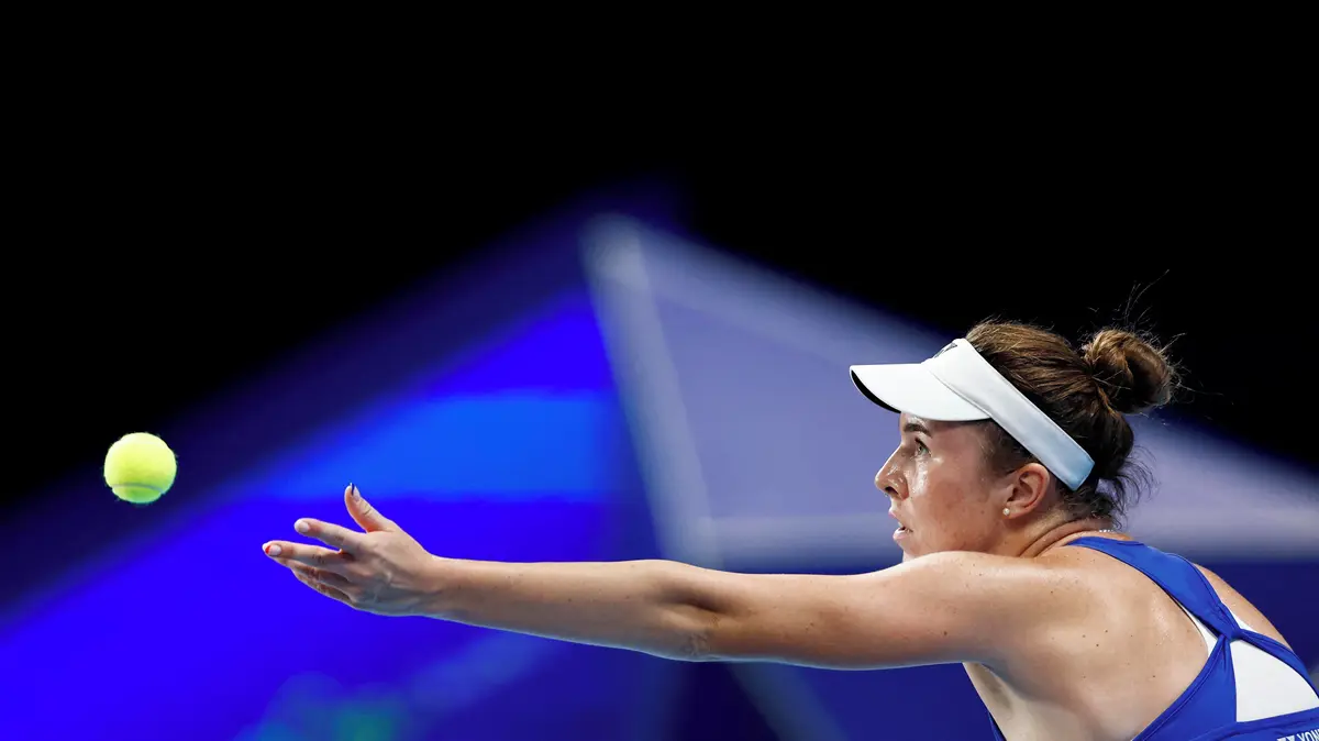 TENIS ONLINE: Nosková s přehledem ovládla první set a přiblížila Česko k postupu do semifinále