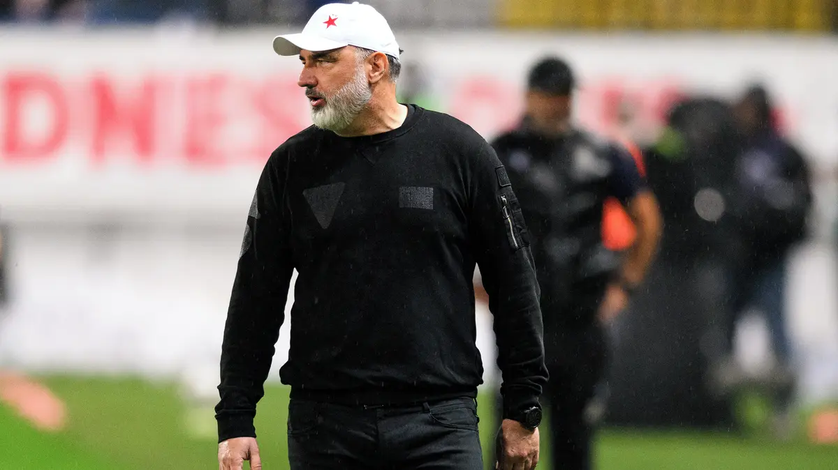 Odvolaná penalta dopálila Trpišovského. Trošku jsem si ulevil na čtvrtého sudího, přiznal kouč Slavie