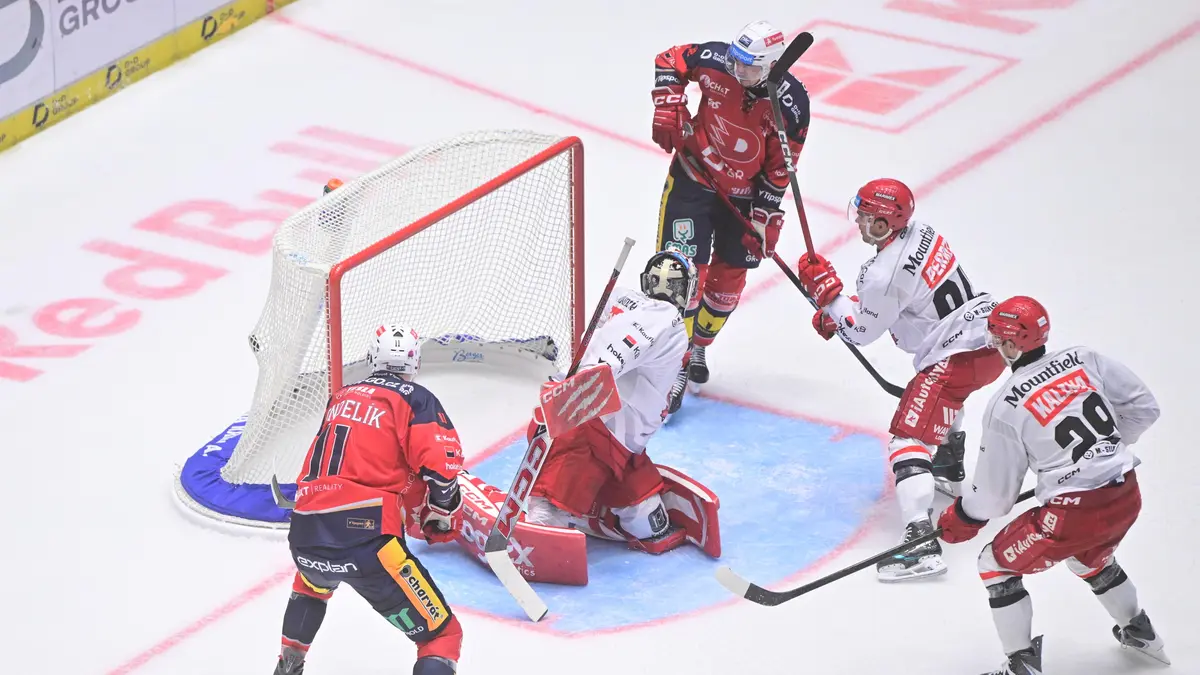 Pardubice v derby nečekaně padly. Kladno zvládlo přestřelku na vítkovickém ledě