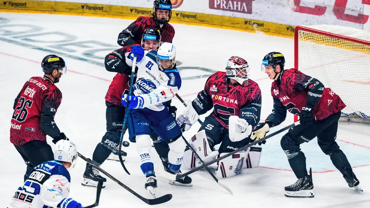 HOKEJ ONLINE: Videomomenty. Sparta ve šlágru proti Kometě sahala po vyrovnání