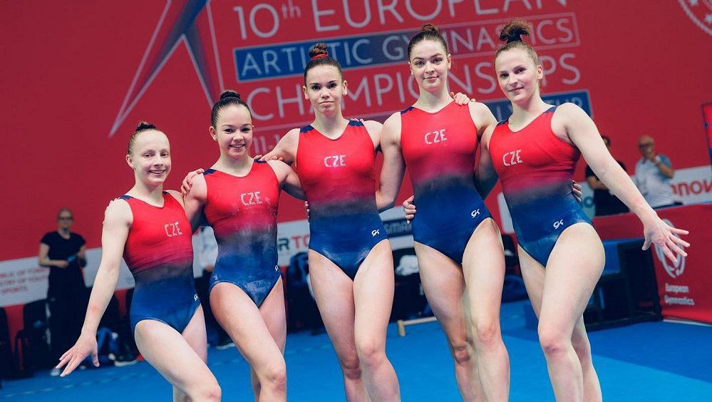České gymnastky byly na ME třinácté v soutěži družstev, postoupily na MS