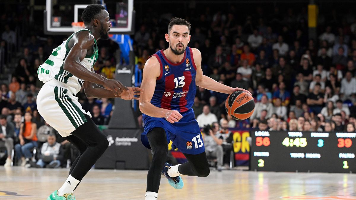 Barcelona porazila basketbalisty Panathinaikosu, Satoranský byl hráčem zápasu
