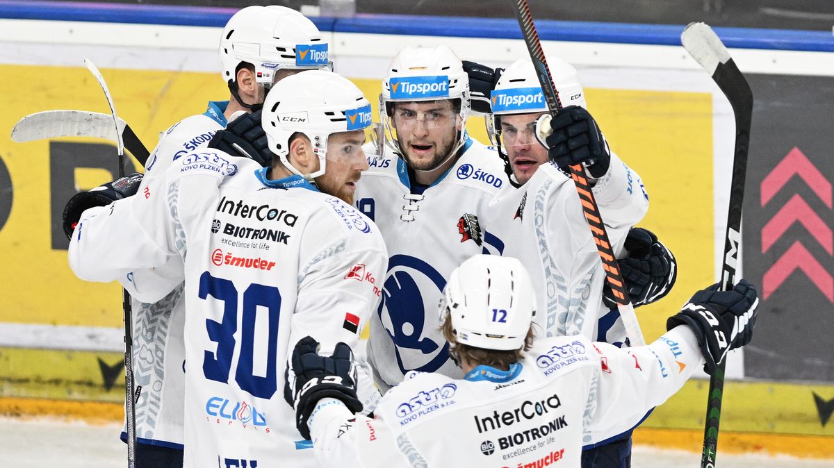 ONLINE: Video momenty z utkání Plzeň - Pardubice