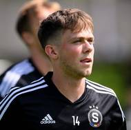 Michal Ševčík absolvoval po přestupu z Brna první trénink se Spartou.