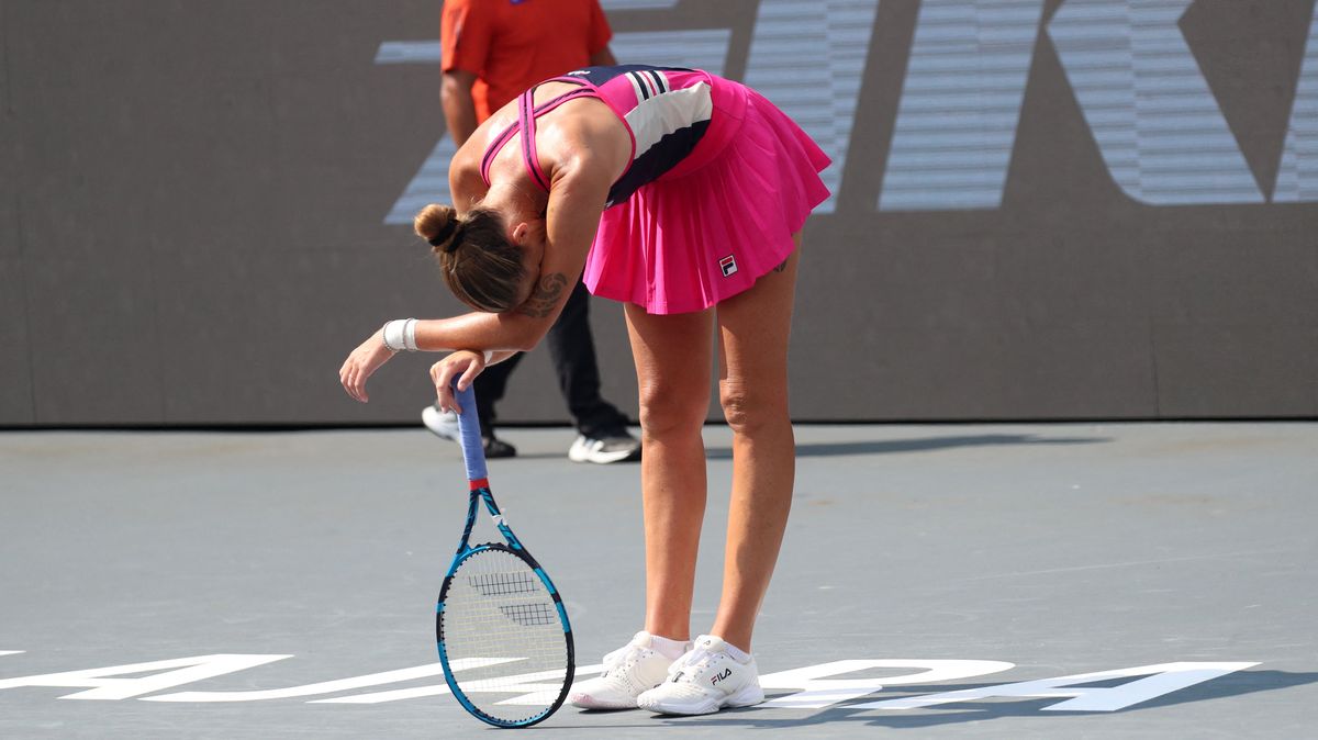 Tenisová bída Plíškové vrcholí!