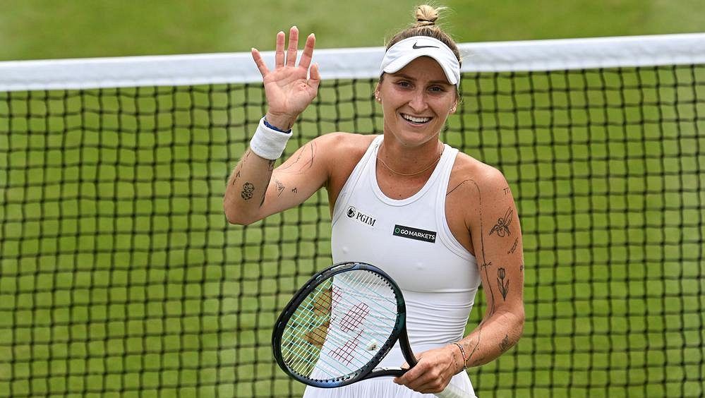S Maruškou to bylo maso, řekla Vondroušová po českém derby ve Wimbledonu