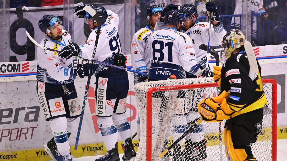 ONLINE: Video momenty z utkání Hradec Králové - Vítkovice