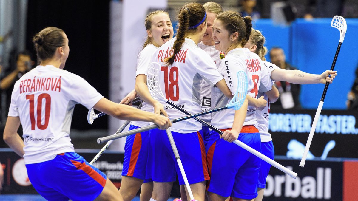 Češky na úvod florbalového MS nadělily soupeřkám tvrdý výprask