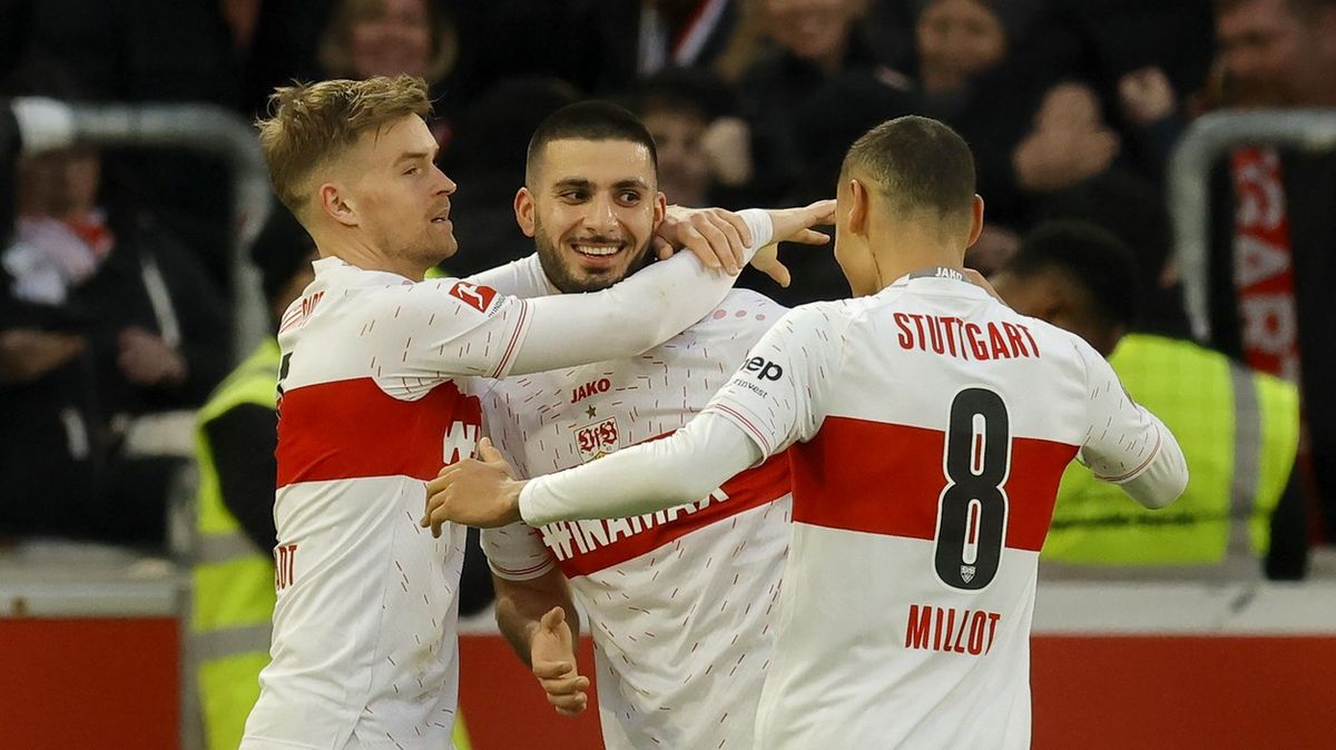 Fotbalisté Stuttgartu zdolali Mohuč a upevnili si třetí místo