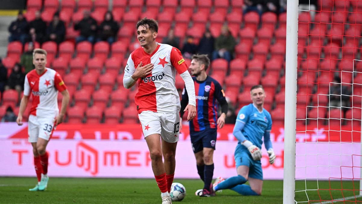 Slavia nasázela v generálce čtyři góly, hrál i Zima
