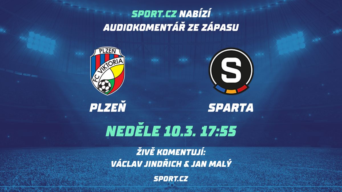 Najde Plzeň recept na Spartu? Sport.cz nabídne další audiokomentář z ligy