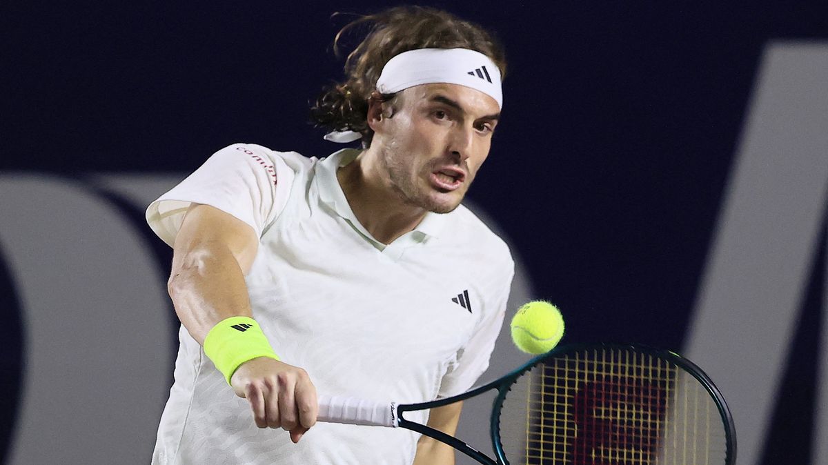 Tsitsipas v Acapulcu věnuje za každé eso 1000 dolarů na obnovu města po hurikánu
