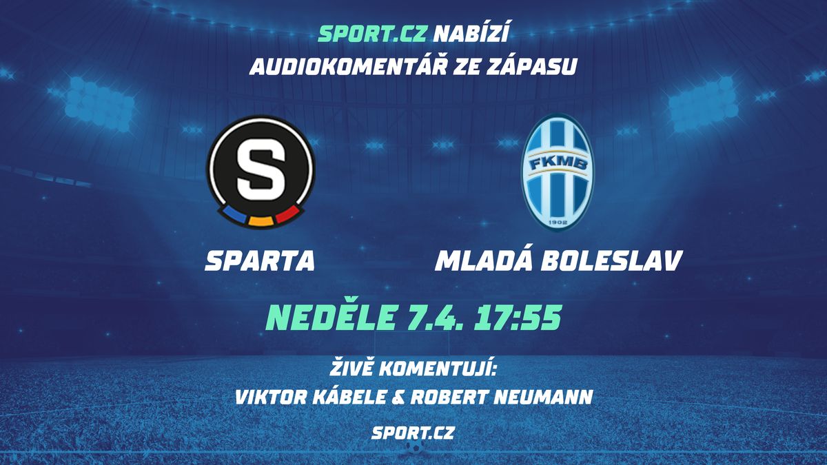 Sparta je pod tlakem, bude znovu lídrem? Sport.cz nabídne další audiokomentář z ligy
