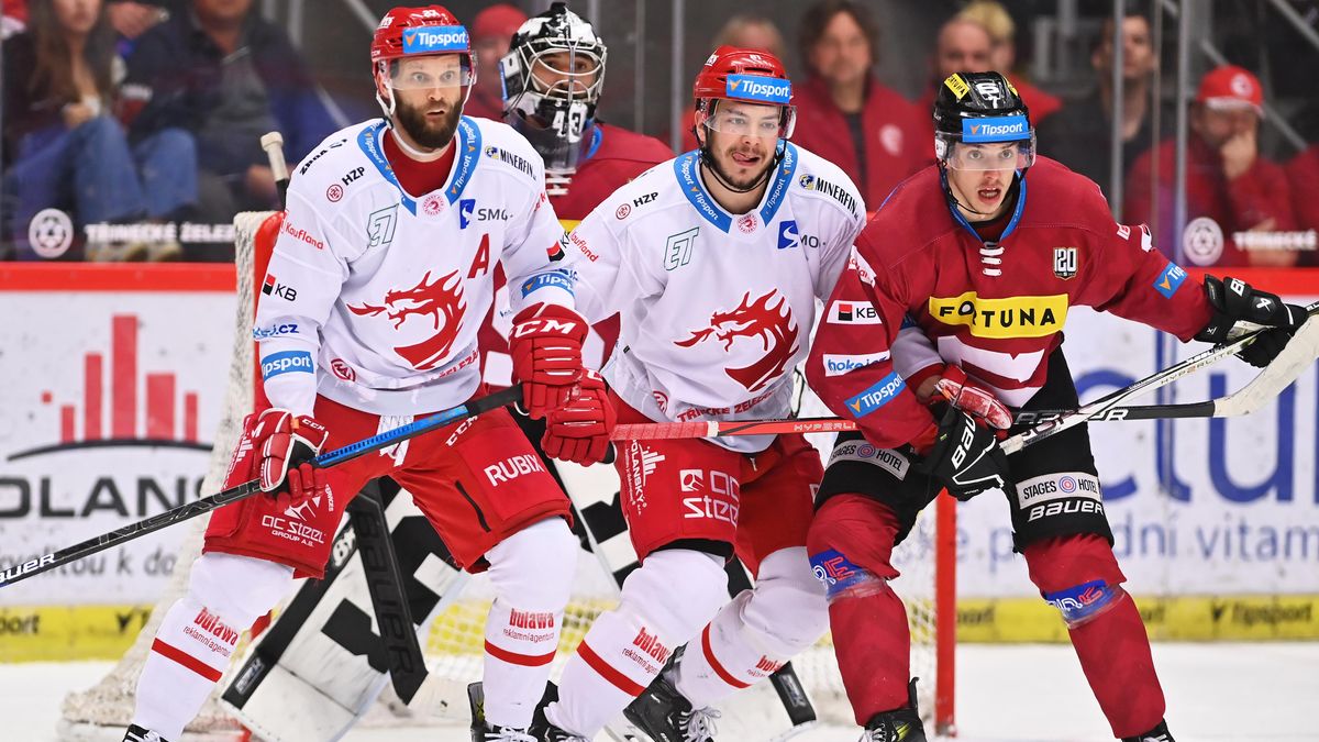 HOKEJ ONLINE: Video momenty z utkání Sparta - Třinec