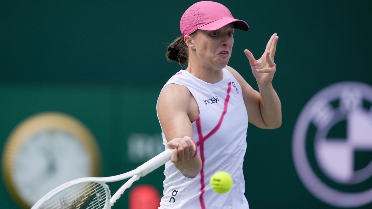 Finále tenistek v Indian Wells vyhrála jednoznačně Šwiateková