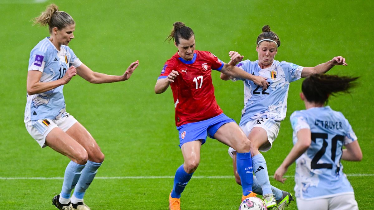 Češky podlehly v Edenu Belgii, sen o postupu na Euro se vzdaluje