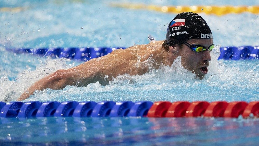 Plavci Šefl a Nabojčenko v Eindhovenu vylepšili české rekordy na 50 m motýlek