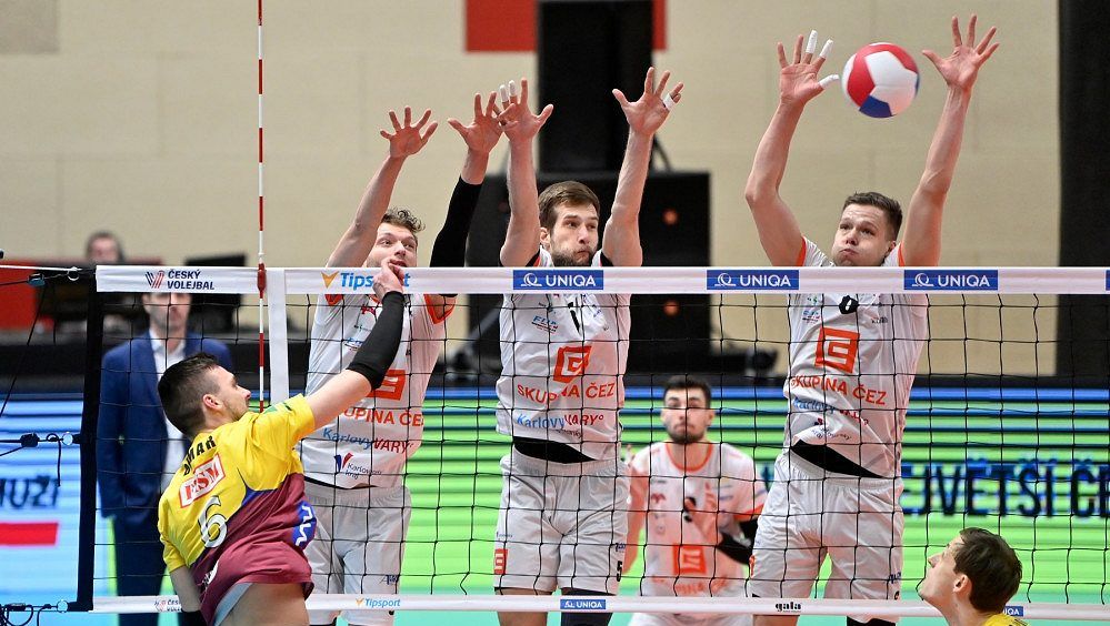 Volejbalisté Karlovarska, Liberce a Kladna uhráli první bod až v tie-breaku