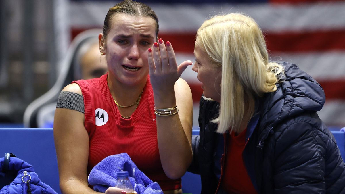 Debakl od Vondroušové? Nešťastná americká hvězda se na dvorci rozplakala