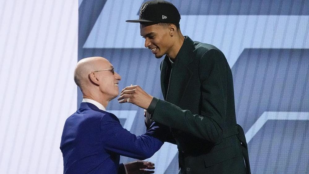 San Antonio draftovalo do NBA jako jedničku Wembanyamu