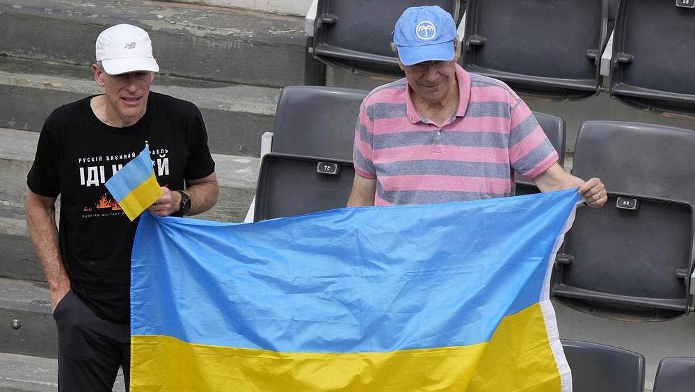 Zlatý Ukrajinec udělal jasné gesto. Reprezentant spojence Ruska nechápal
