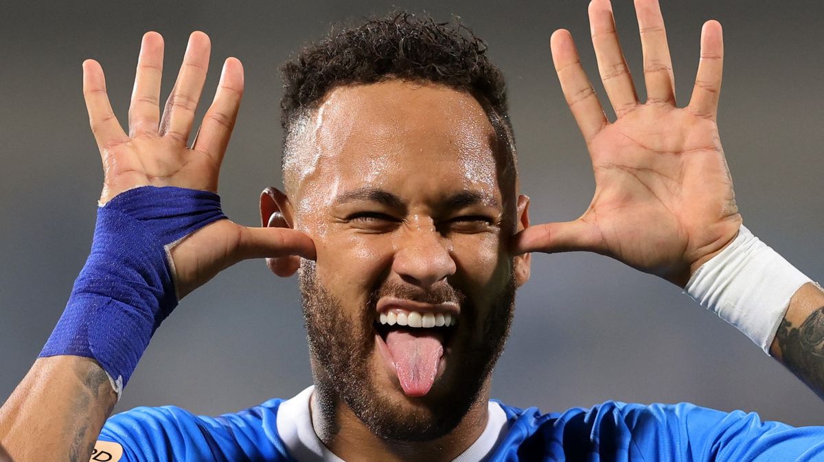 Neymar při debutu v saúdské lize odehrál 26 minut a zapsal asistenci