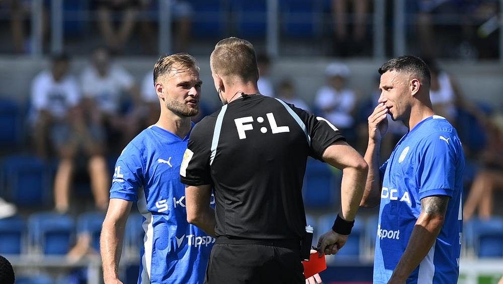 Mladá Boleslav slaví výhru, chvíli před koncem ji trefil Pulkrab