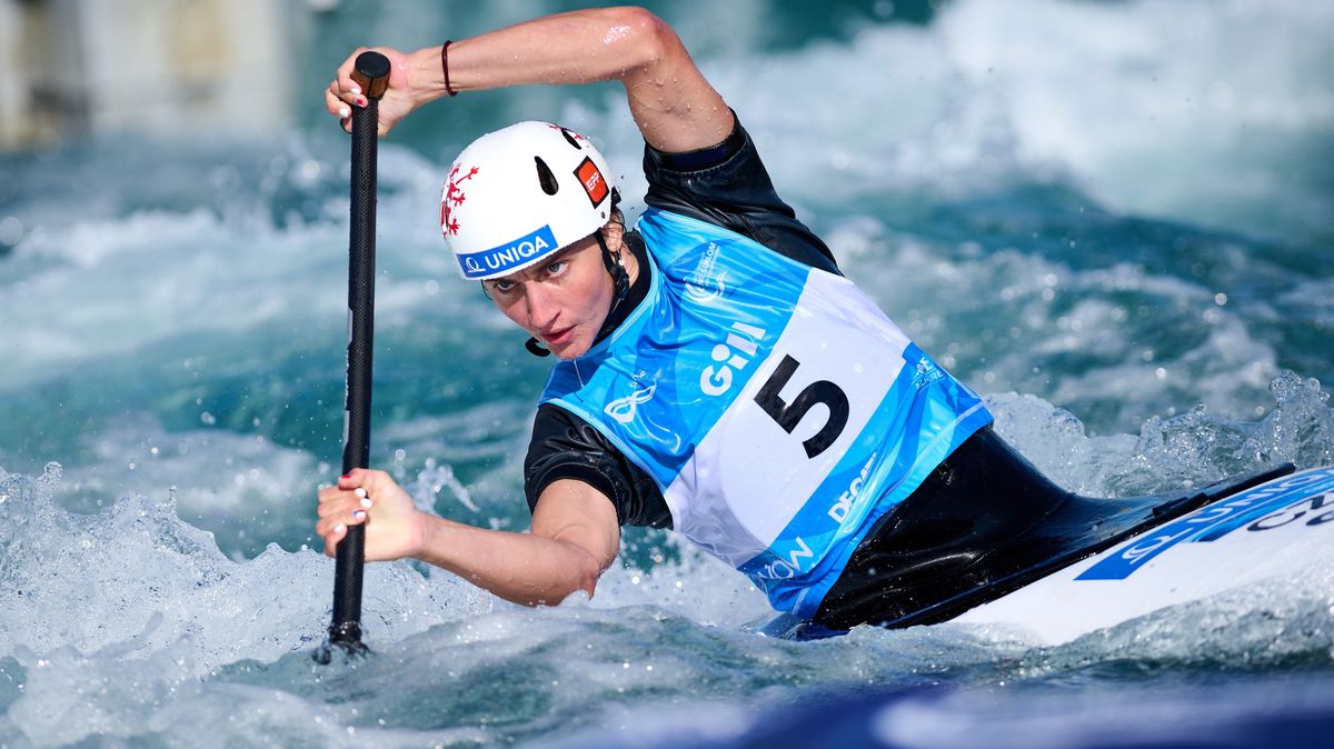 Kanoistka Satková si vyjela finále a olympijskou místenku pro Česko