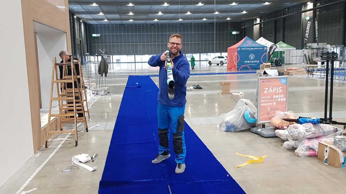Atrakcí festivalu zábavy a sportu bude lyžování v hale
