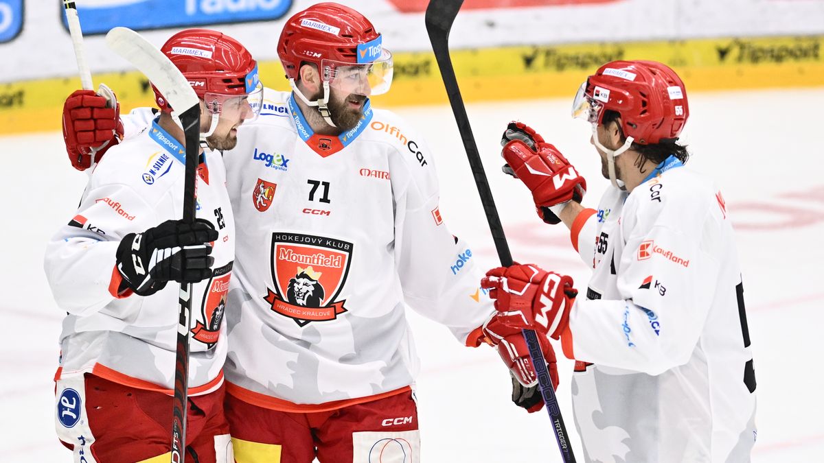 ONLINE: Video momenty z utkání Hradec Králové - Třinec