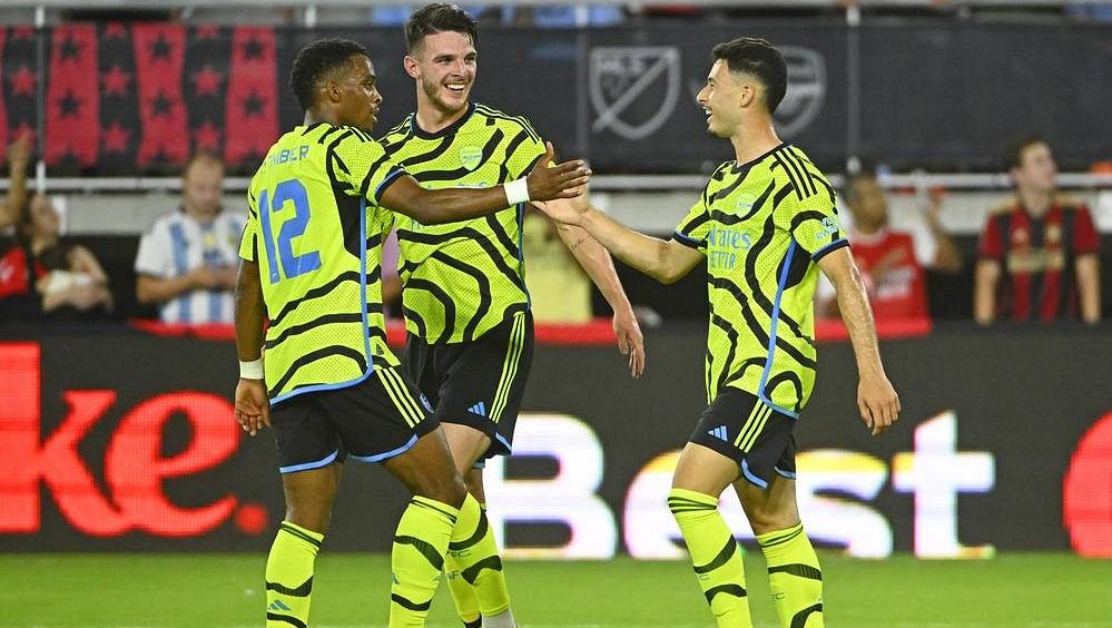 Arsenal v Utkání hvězd nasázel výběru MLS pět branek