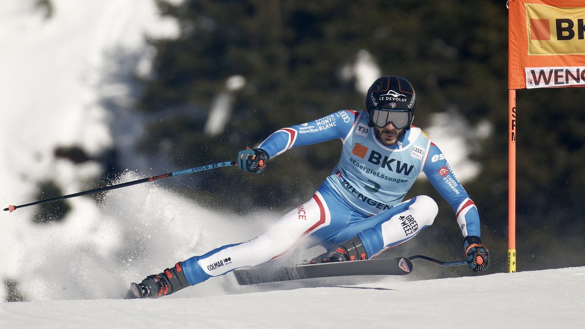 Sarrazin ovládl super-G ve Wengenu, Zabystřan dojel 43.