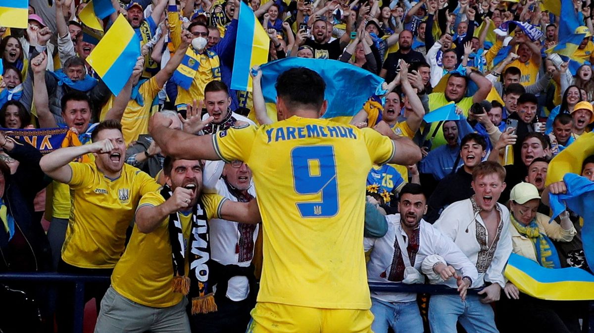 Ukrajinští fotbalisté se naladili na Euro vysokou výhrou