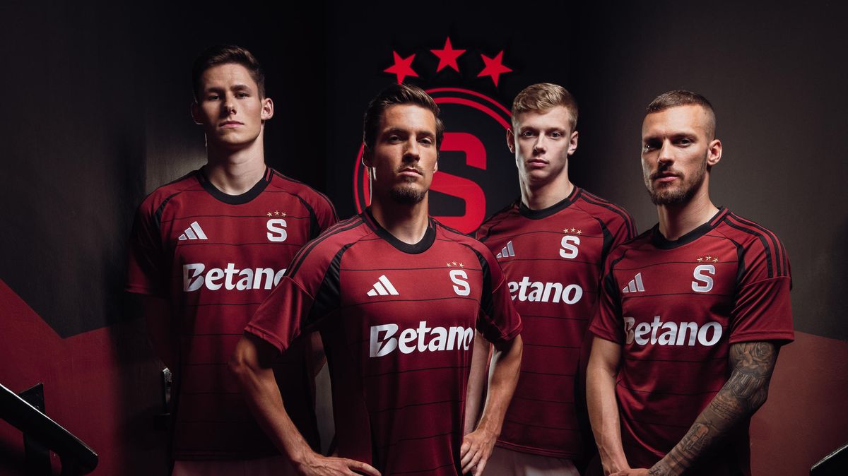 Sparta představila nové dresy. Reakce fanoušků jsou rozporuplné