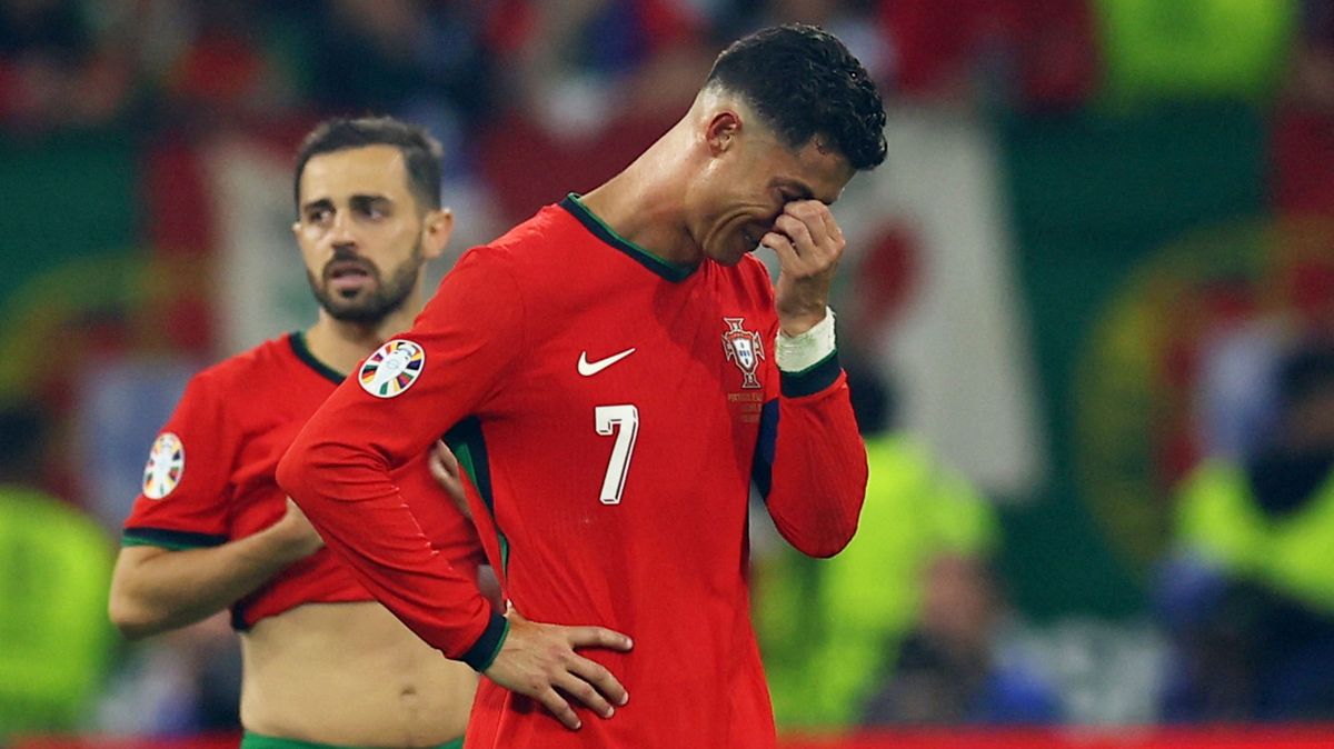 Ronaldo napsal příběh jako z filmu. Rozplakal se během zápasu, pak slavil