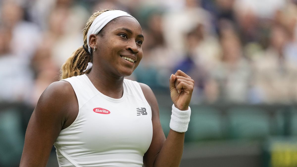 Gauffová i ve druhém kole Wimbledonu ztratila jen tři hry