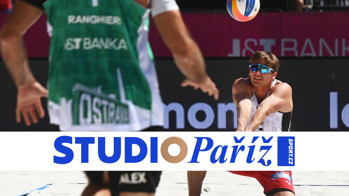 STUDIO PAŘÍŽ: Tenisté chtějí víc než jednu medaili. Do studia přijde Schweinerův parťák