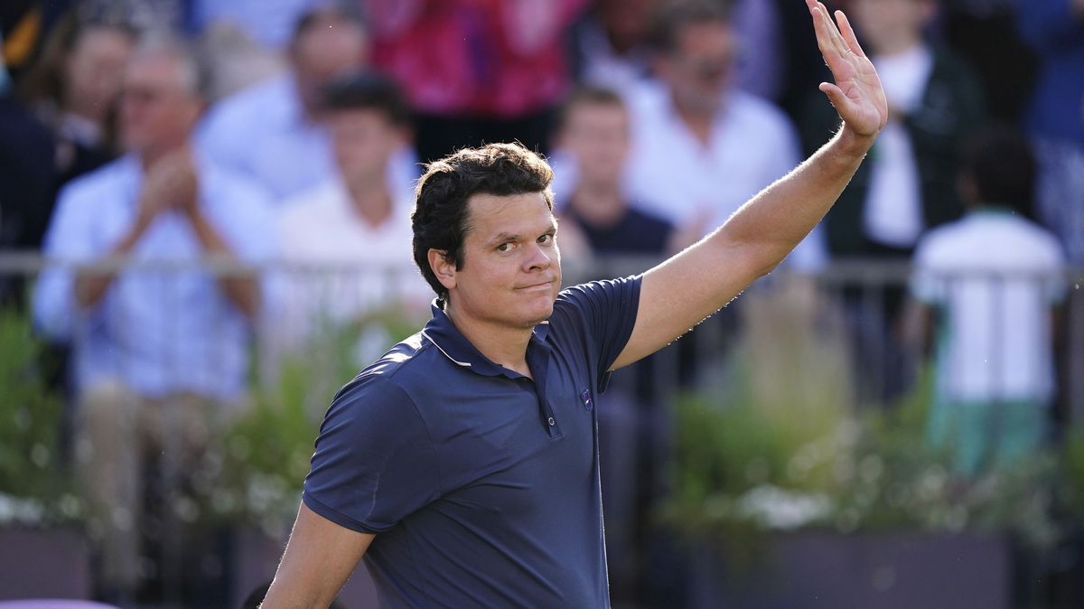 Raonic nasázel v Queen's Clubu Norriemu rekordních 47 es