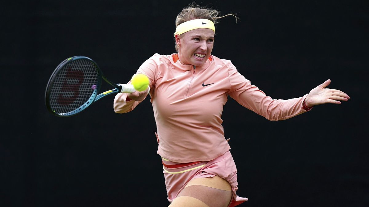 Linda Fruhvirtová do čtvrtfinále v Nottinghamu nepostoupila, podlehla Džábirové